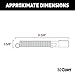 CURT 58180 Trailer-Side 7-Pin Round Wiring Harness Socket with Spring