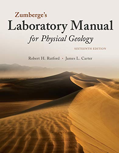 Laboratory Manual for Physical Geology