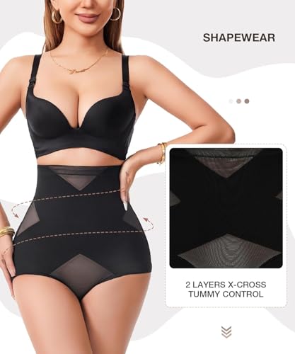 Image of Dulchany Tummy Control Shapewear Panties Underwear Girdle Panty for Women | Seamless Tummy Control Booty Lifting Shapewear Compression Body Shaper