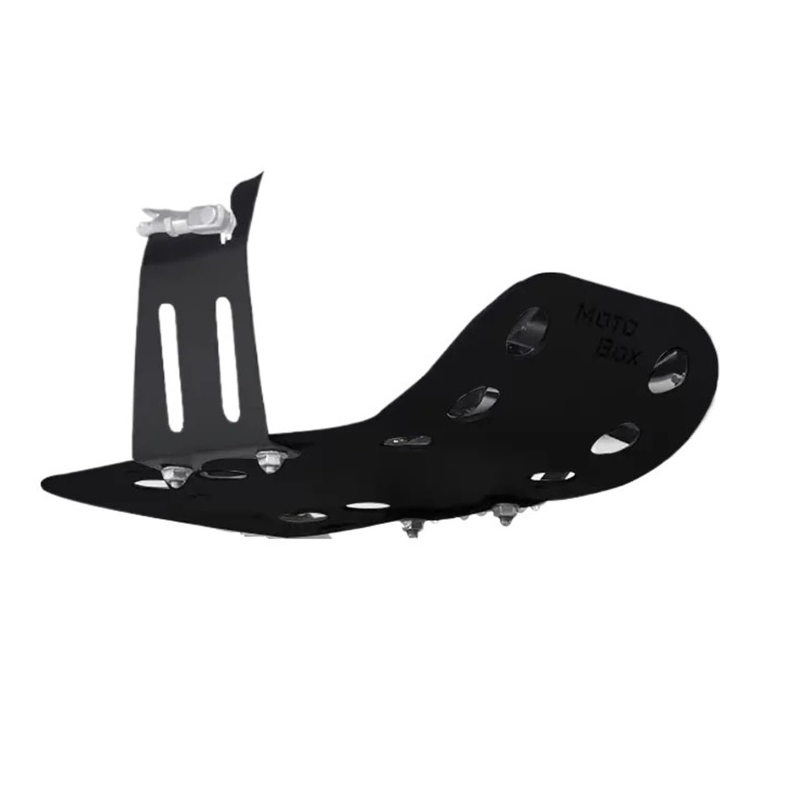 Podwozia Motocykla Pasuje do VOGE CU525 Modyfikowana płyta ochronna silnika Dolny deflektor Metalowe podwozie Akcesoria dekoracyjne(C black)