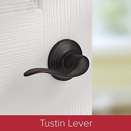 Kwikset 98150-001 Avalon Exterior Handle Only With Tustin Right Left-Handed Levers In, Venetian Bronze #TOP3