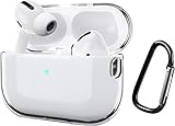 for AirPods Pro 3 ケース TPU素材 AirPods Pro 3 用 ケース ワイヤレス充電可能 軽量 キズ防止 スリム 耐衝撃 防水 防塵 紛失防止 柔らかい AirPods Pro3用 保護カーバ クリア