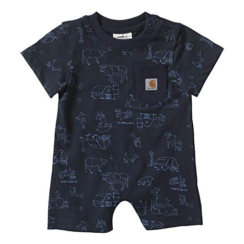 Image of Carhartt Baby Boys' Short Sleeve Romper