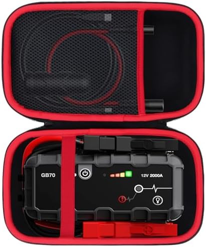 Lebakort Storage Case Compatible with Boost HD GB70 UltraSafe Car Battery Jump Starter