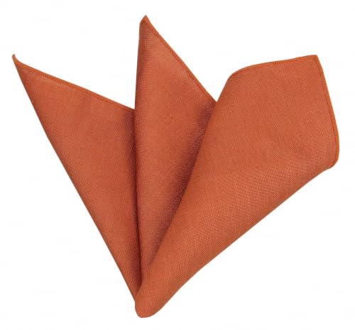 Image of Mens Solid Linen Ties - Slim Pattern Necktie for Men Wedding Groomsmen