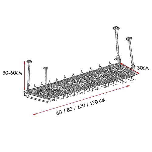 Casier à bouteilles au plafond : la solution pour libérer de l'espace de bar - 3