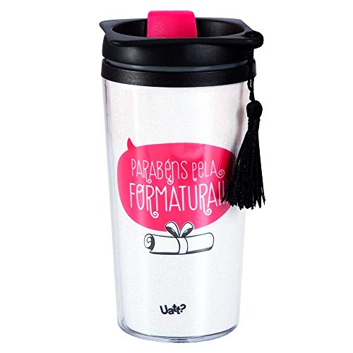 Copo Térmico Pop Glitter 200 ml Formanda Formatura