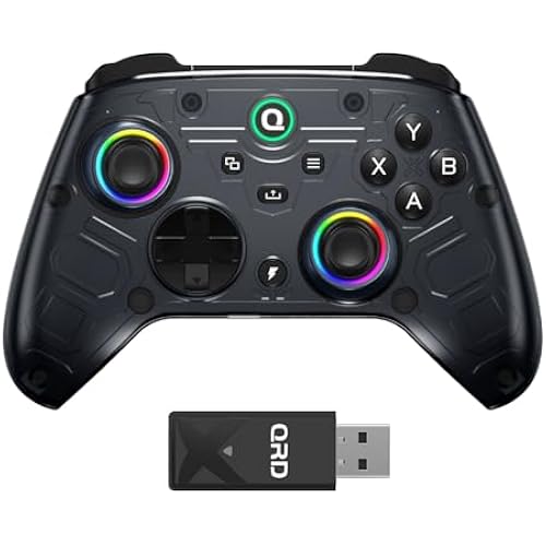 QRD FERROX M5 Wireless Controller for Xbox Series X|S,One,Switch,PC,Windows
