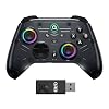 QRD FERROX M5 Wireless Controller for Xbox Series X|S,One,Switch,PC,Xbox Controller with 2.4Ghz USB Dongle,Hall-Effect Anti-Drift,Flexible Macro Recording,Turbo