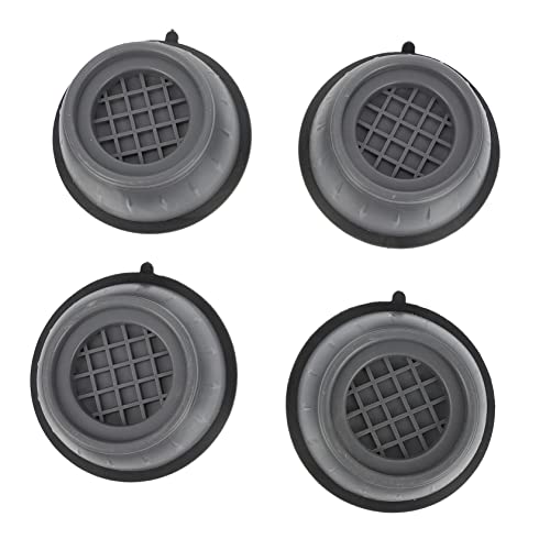 Housoutil Anti-Vibration Washing Machine Stand Skidproof Pads Noise Dampening Shock-Absorbing Mats