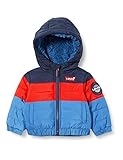 giubbotto pelle levi's vintage poliestere. Levi\'s Kids Lvn Color Block Puffer I Piumino per neonati e bambini fino ai tre anni Bimbo 0-24 Prince Blue 6 mesi