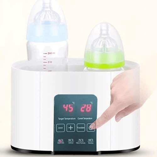 Miniatura 5 de Calentador de biberones rápido para leche materna, calentador de leche, con pantalla táctil de sincronización para controlar con precisión la