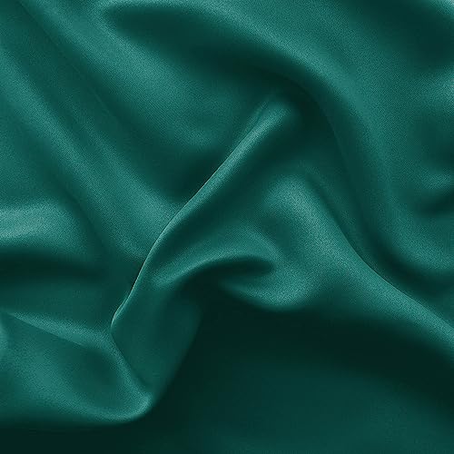 Image of DWCN Blackout Curtains for Bedroom Living Room 42 x 63 Inch Emerald Green