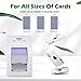 NEWTRY Automatic Card Dealer with Poker Chips, Card Dealer Machine with 3 Rotation Modes, 4 Decks Card Dealing Machine for Blackjack Texas Holdem & Casino Games, Type-c Rechargeable
