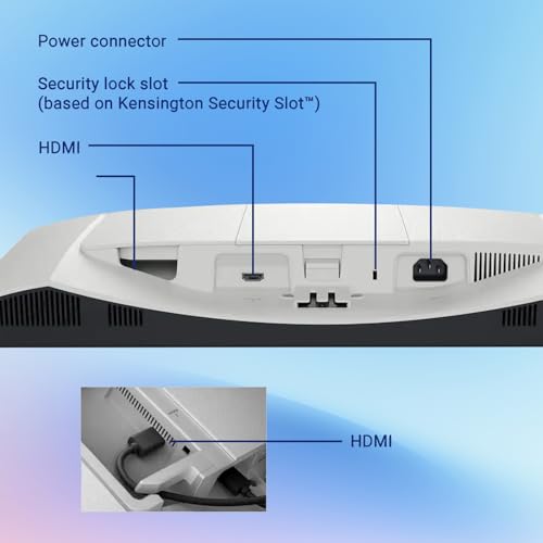 Image of Dell 24 inch Monitor, FHD 1080p, 100Hz, IPS Panel, LED Display, sRGB 99%, 1500:1 Contrast Ratio, Anti-Glare, VESA, Speakers, 2 X HDMI 1.4, Tilt Adjustable, White