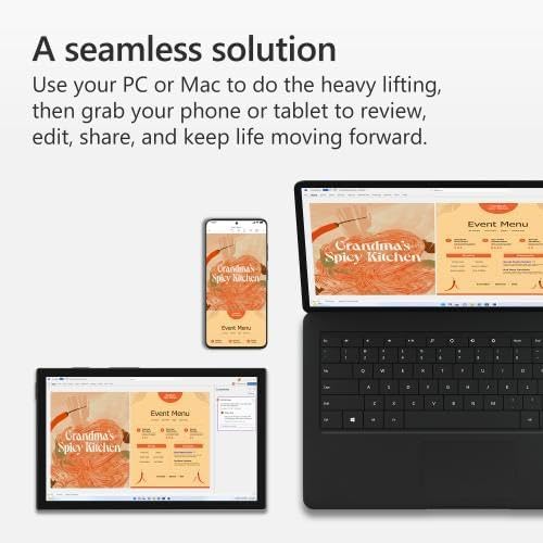 image for Microsoft 365 Personal 15-Month Subscription - 1 User w/Fingerprint Re