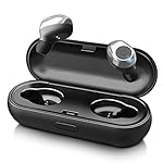 INSTAPLAY InstaShots TWS Buds BT 5.0 (Black) | Earbuds Bluetooth Wireless | LED Indicator | 10 mm Sound Drivers | IPX5 Sweat Proof | Playback:Upto 30hr Case | Noise Cancellation | Easy to Connect