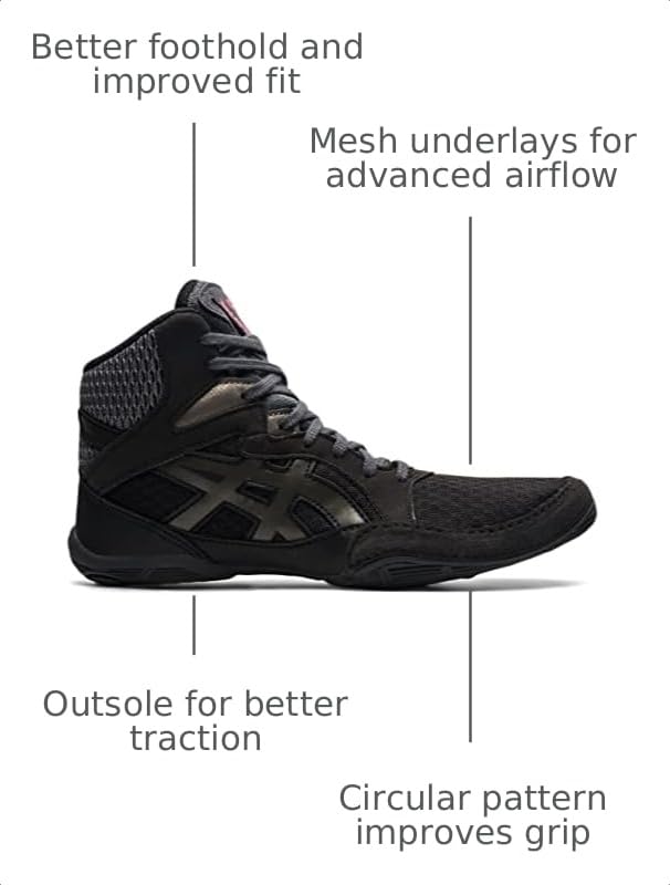 Image of ASICS Kid's Snapdown 3 Grade School Wrestling Shoes
