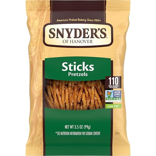 Snyder's of Hanover Pretzel Sticks, 3.5 Ounce, 8 Count