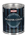 Pflaster-Color by OELLERS | Lasur für Pflastersteine, Beton und Putz | Betonfarbe (RAL 7016 Anthrazitgrau, 1 Liter)