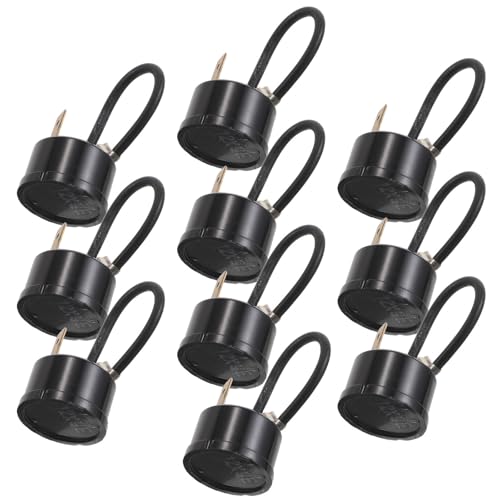Healvian 10 Unidades Protector de Sobrecarga Térmica para Compresor de Frigorífico 1/4, con Cable, Repuesto para Congeladores Verticales y Reparación de Electrodomésticos Comerciales