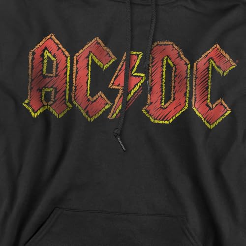 Sweatshirt AC/DC authentique avec logo original dessiné à la main - 2