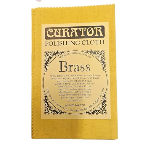 Professional Brass Polishing Impregnated Cotton Cloth 44cm x 31cm