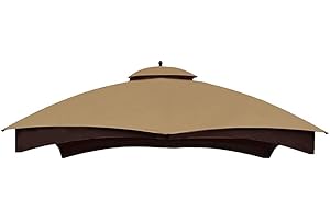 Hugline Canopy Top Replacement Cover for Lowe's Allen Roth 10x12 Gazebo
