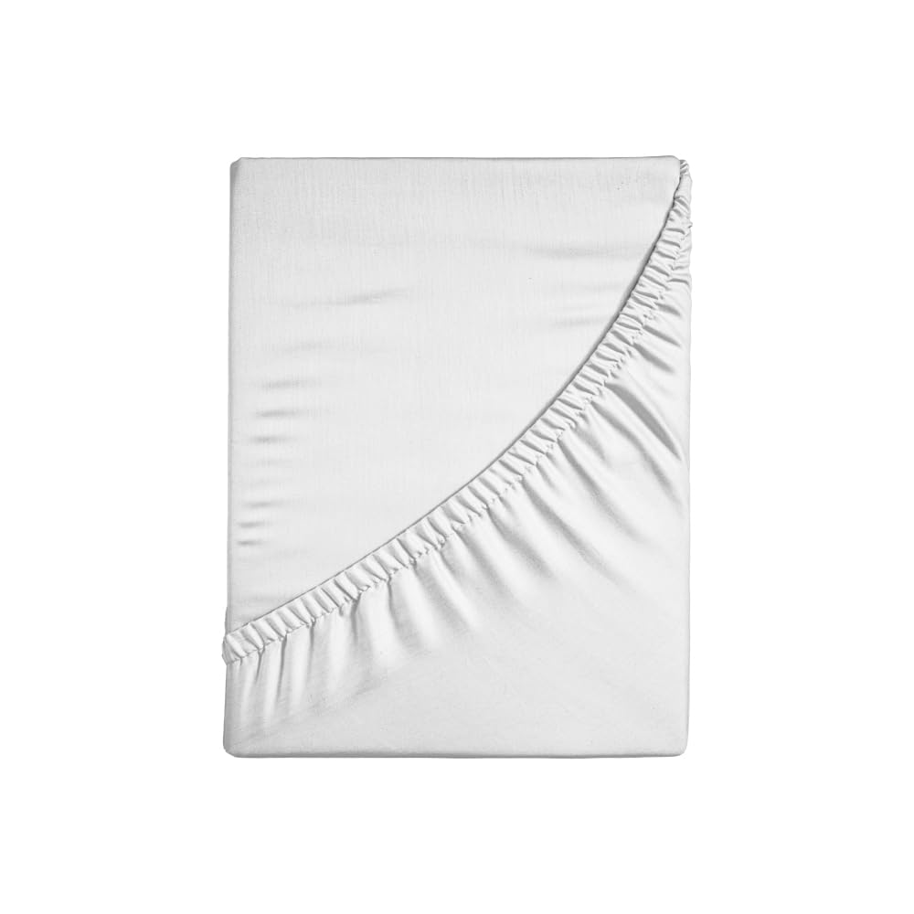 Lenzuola Con Angoli in Tinta Unita Letto Matrimoniale,180x200+30, 100% Percalle di Cotone 200 Fili, Altezza Angolo 30cm, Alta Qualità, Lavabile in Lavatrice