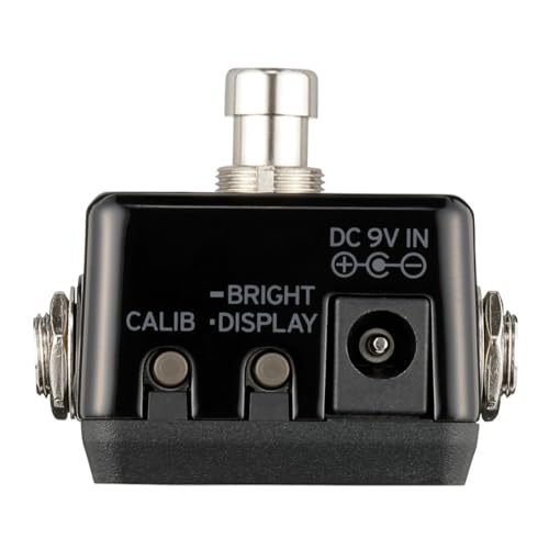 Image of Korg Pitchblack X Mini Chromatic Guitar Pedal Tuner w / Four Display Modes and High Visibility Display (PBXMINI) | ±0.1¢ Accuracy, High-Visibility Display, 4 Meter Modes, Ultra Buffer and True Bypass, 9V DC or 2xcr2032 Power