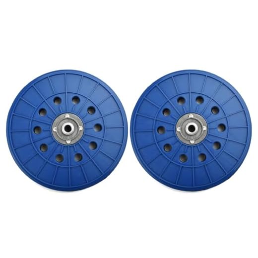 2x Trade-Shop Klett 225mm Schleifteller/Haftteller kompatibel mit Matrix DWS 600, 710, 750, 780, 1200, kompatibel mit DEMA TS800 / 10 Absauglöcher