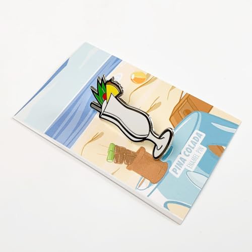 Image of Classic Cocktail Cute Enamel Pins for Bartender Aprons, Jackets, Backpacks and Purses, Shirt and Suit Lapels, Button Badges Brooch Fashion Jewelry