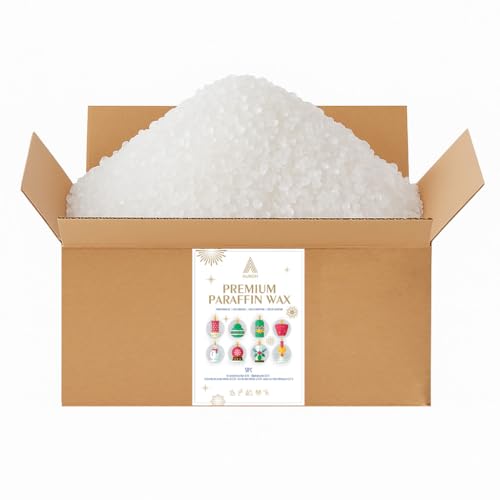 Auroh Paraffin Wax Pellets - Candle Wax for Making Candles Ideal Wax for Candles Making - 5kg