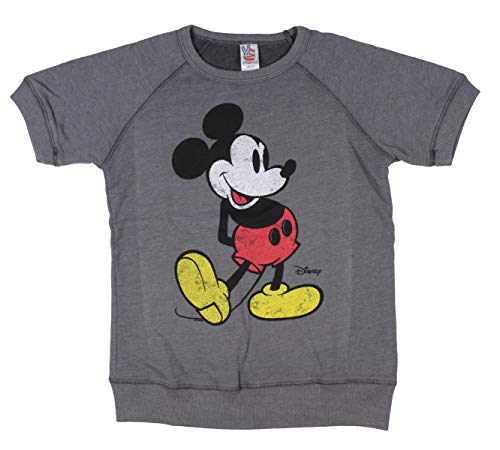 Disney Junk Food Girl's Mickey Mouse Terry Short Sleeve Pullover - Main Image