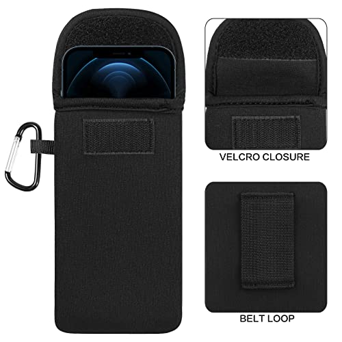 Seqoiyia PHO600-01 Large Size Universal Soft Neoprene Phone Pouch Sleeve Compatible thumb #4