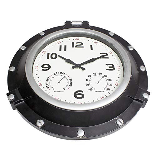 Poolmaster 18" Porthole Clock - Image 3