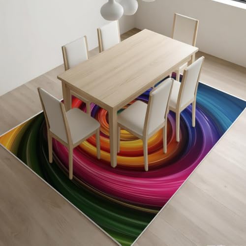 Tapis de salon lavable et doux résolvant les problèmes de glisse - 5