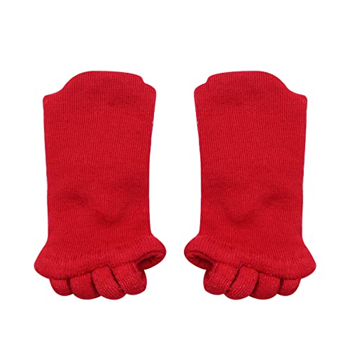 Image of AIBEARTY 1 Pair Yoga Sport Gym Five Toe Separator Socks