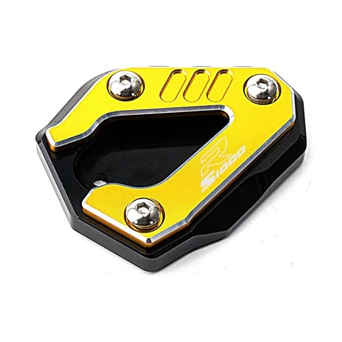 Éviter la chute de moto avec l'extension béquille latérale S1000R or anti-enfoncement