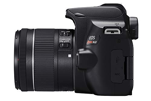 Kit Premium Canon EOS Rebel SL3 4K + Lentes 18-55mm e 55-250mm IS STM