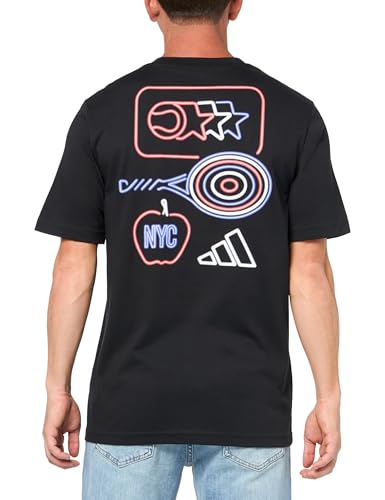 Adidas JUI63 Men'S Tennis City Lights Graphic T-Shirt thumb #1