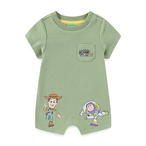 Disney Toy Story Cars Winnie the Pooh Mickey Mouse Baby Boys Romper for Newborn and Infant