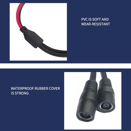 Solución XT60I a DC7909 cable hembra para evitar incompatibilidad en baterías 3