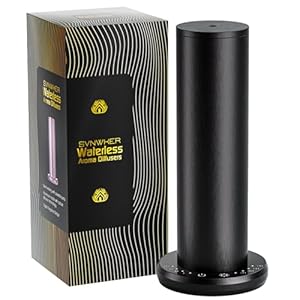 Waterless Essential Oil Diffuser,Aromatherapy Diffusers,Scent Diffusers for Home,Large Room, Hotel Scent Diffuser, 1000sq.ft, Aroma Diffusers (Black)