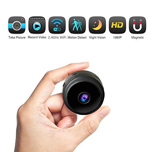 Hidden Camera Spy Camera WiFi Wireless Full HD 1080P Security Camera Night Vision