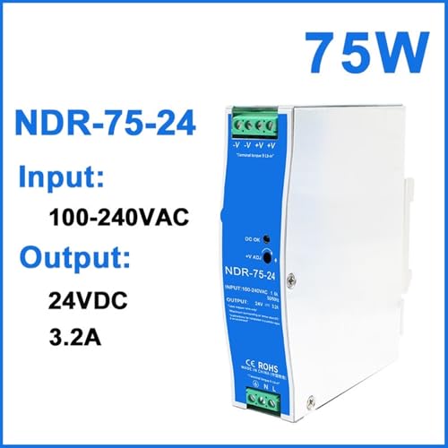Alimentation à découpage NDR-75W avec sortie unique stable 24V - 2