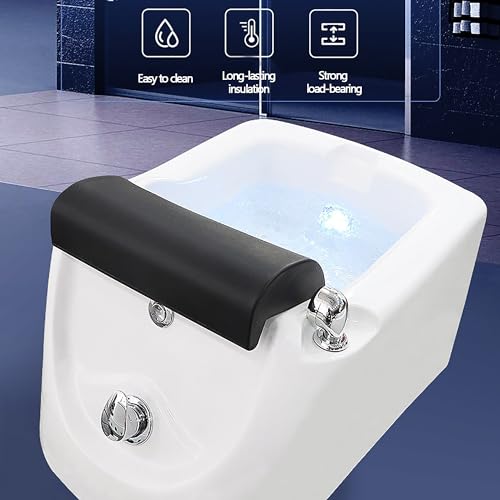 Spa de pies con masaje acrílico blanco miniatura 7