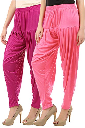 Image of Buy That Trendz Patiala Salwar for Women Viscose Patiala Pant Combo