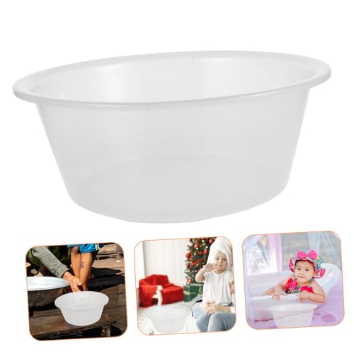 Cubeta Transparente para Remojo de Pies de Plástico Duradero miniatura 7