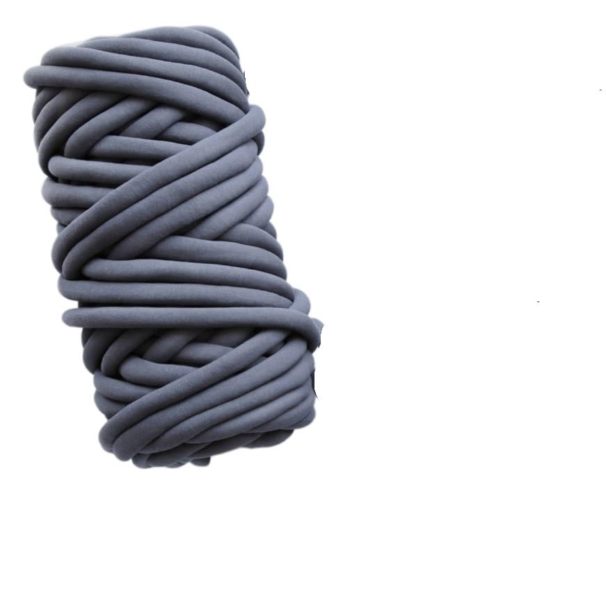 Wełna tęczowa 500 g DIY przędza gruba gruba rurka szydełkowana miękka przędza duże ramię, gruba przędza, koc do robienia na drutach, ręcznie przędzenie, gruba nić, szydełkowana wełna (kolor: 500 g
